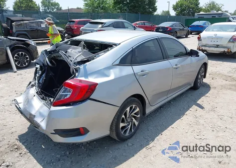 2016 Honda Civic Ex z USA, uszkodzony, nr VIN 19XFC2F77GE216429